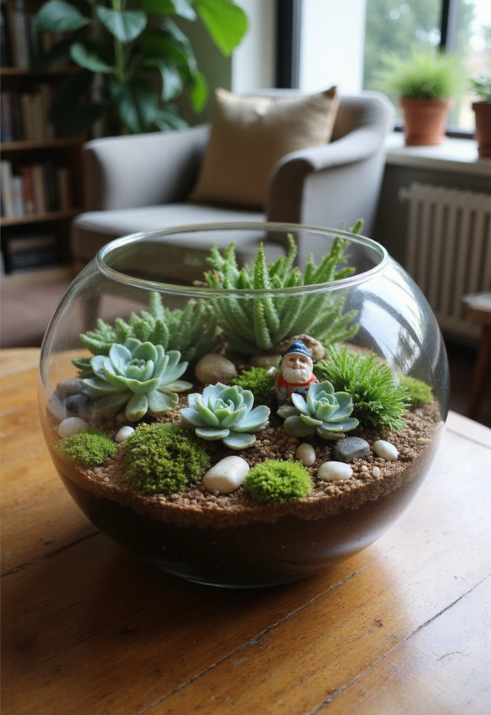 19 Unique Home Aesthetic DIY Decor Ideas to Refresh Your Space! - 5. Handmade Terrariums